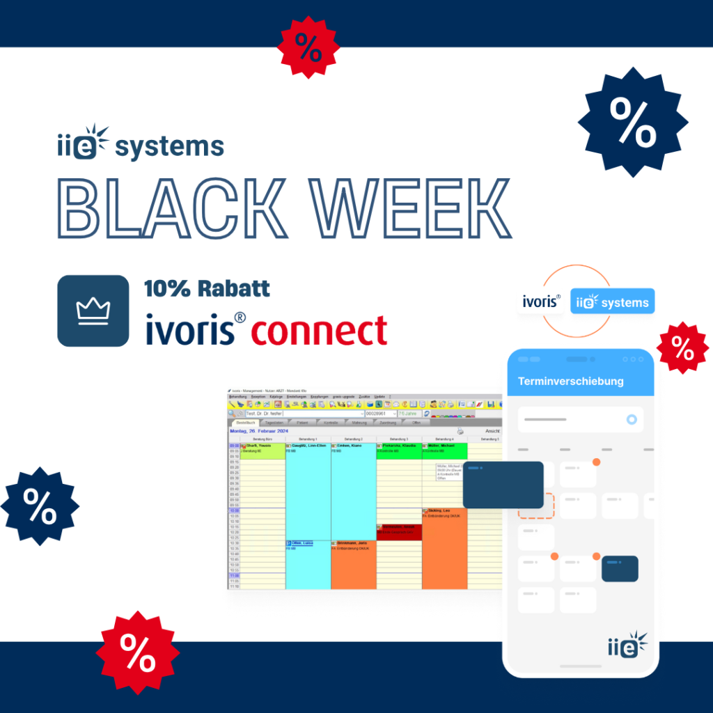 Black Week mit ivoris und iie-systems